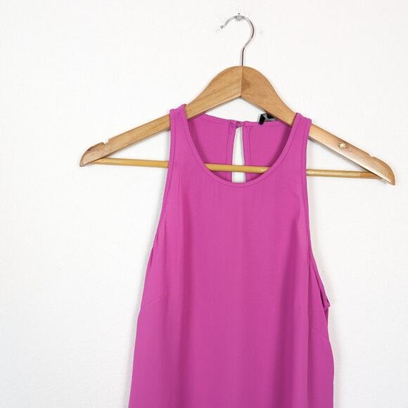 J. Crew Pink Formknit High Neck Sleeveless Tank Top Size 0 - Picture 4 of 7